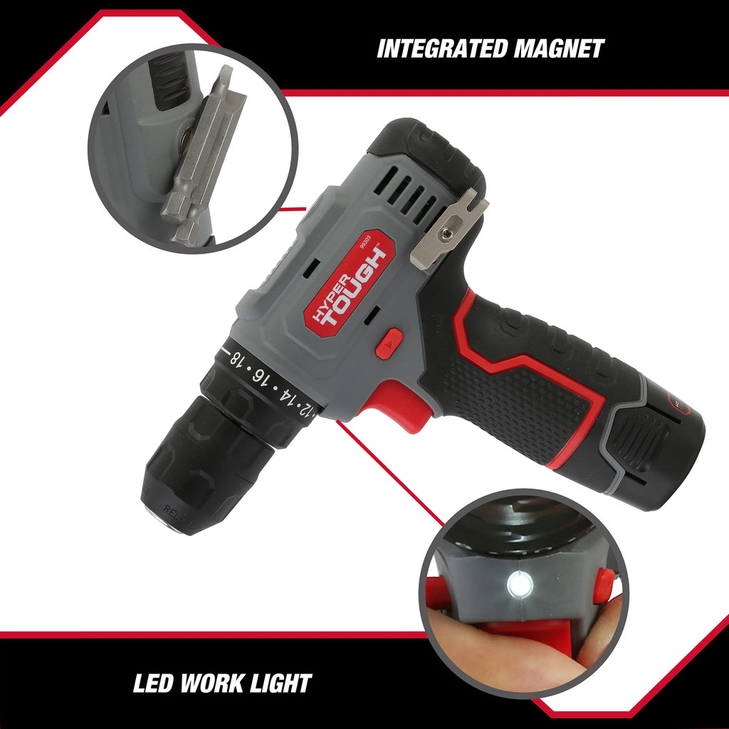 12V Max Lithium-Ion Cordless 3/8-inch Drill Driver Y328