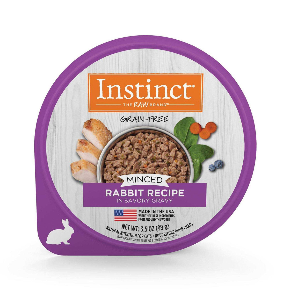 Grain-Free Minced Recipe Wet Cat Food Cups J790
