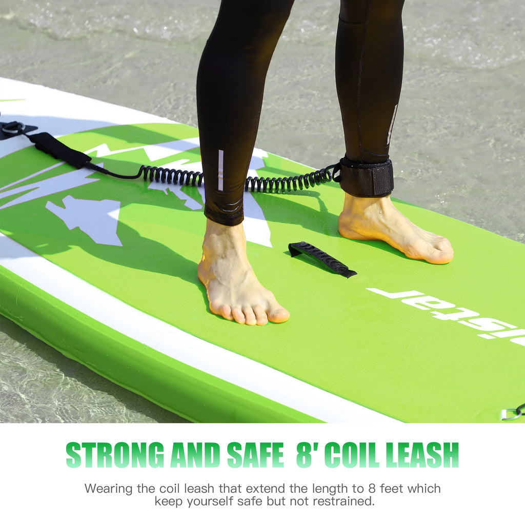 Inflatable Stand Up Paddle Board with 3 Removable Fins E91129