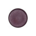 Black Lilac Stoneware Plate Q167