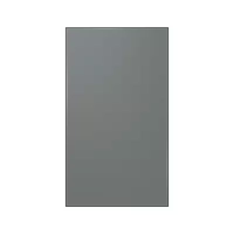 Matte Grey Glass Bottom Panel for 4-Door French Door Refrigerator L6566