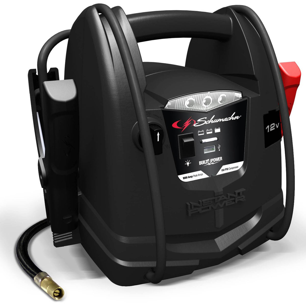 1000A 12V Jump Starter with Air Compressor C670258