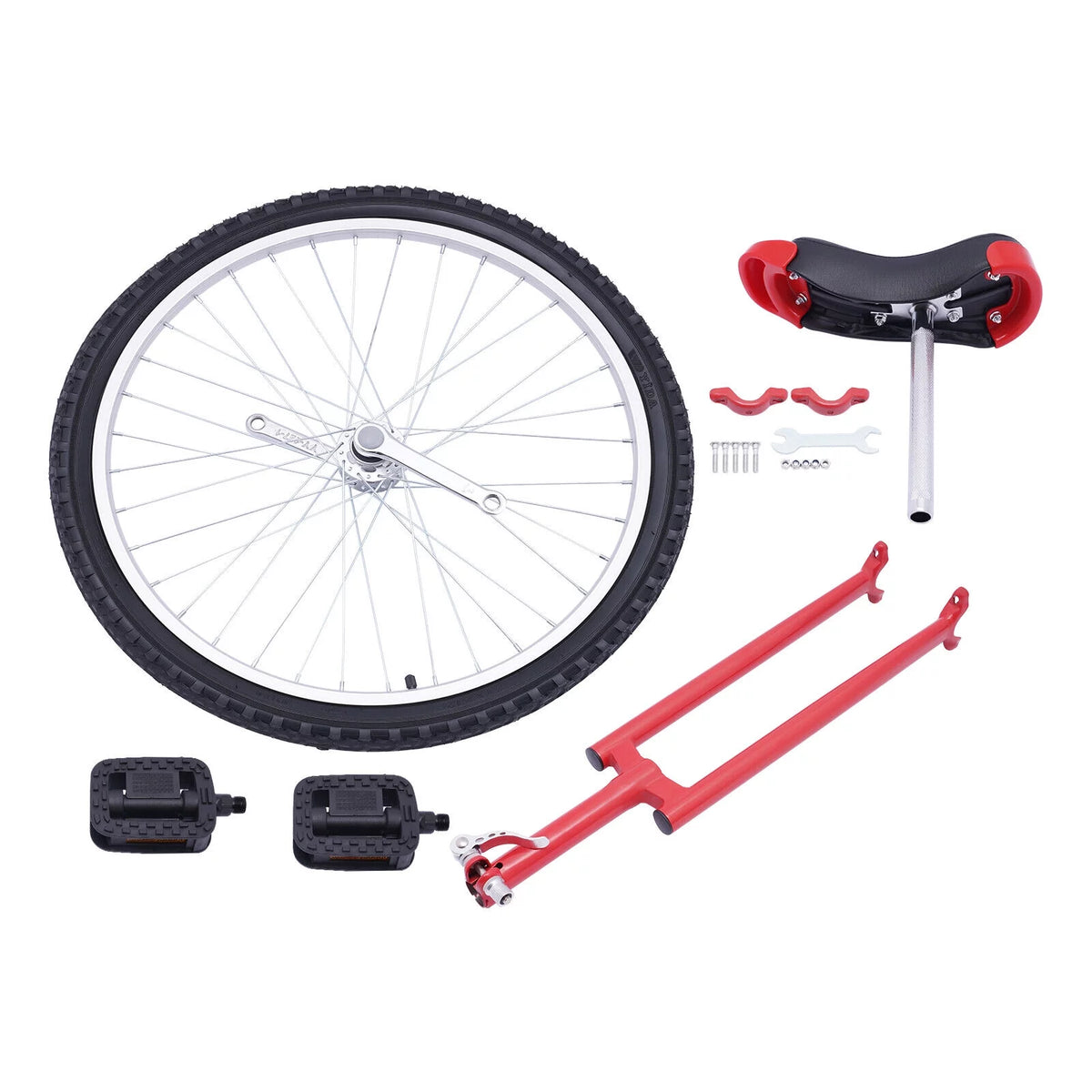 16 Inch Unicycle One Wheel Bike with Thickened Steel Frame S507