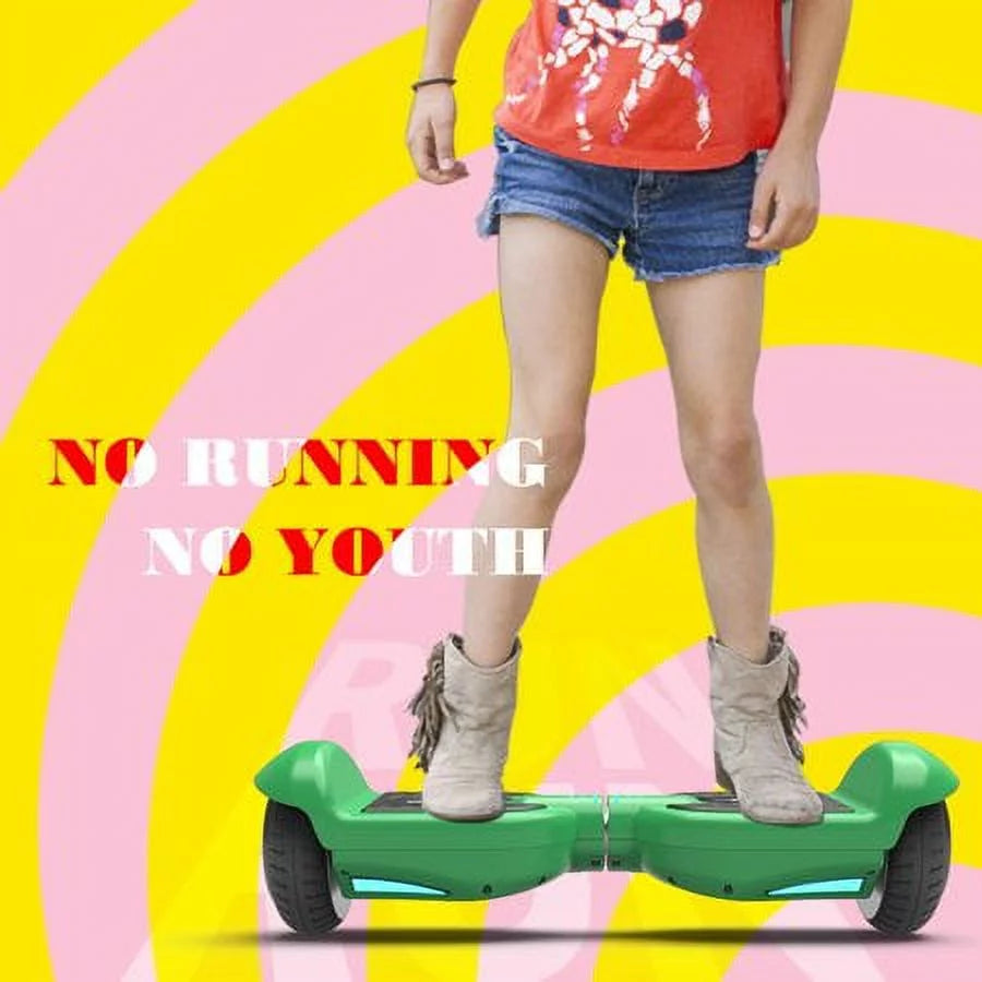 Pink Two-Wheel Self Balancing Electric Scooter with LED Light B623