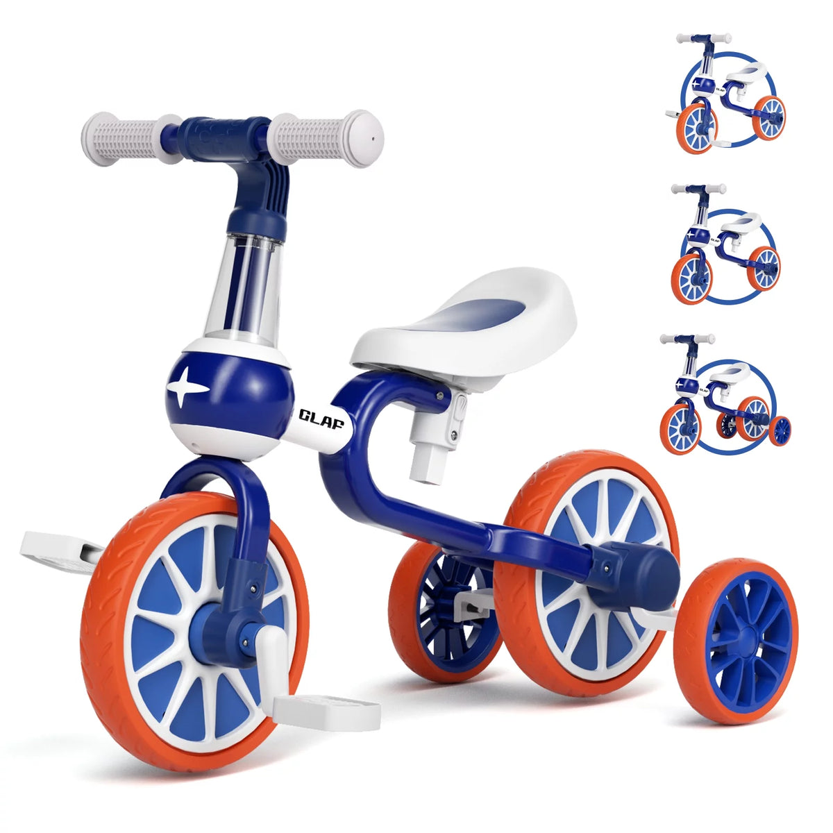 3 in 1 Toddler Tricycle Pink L449427