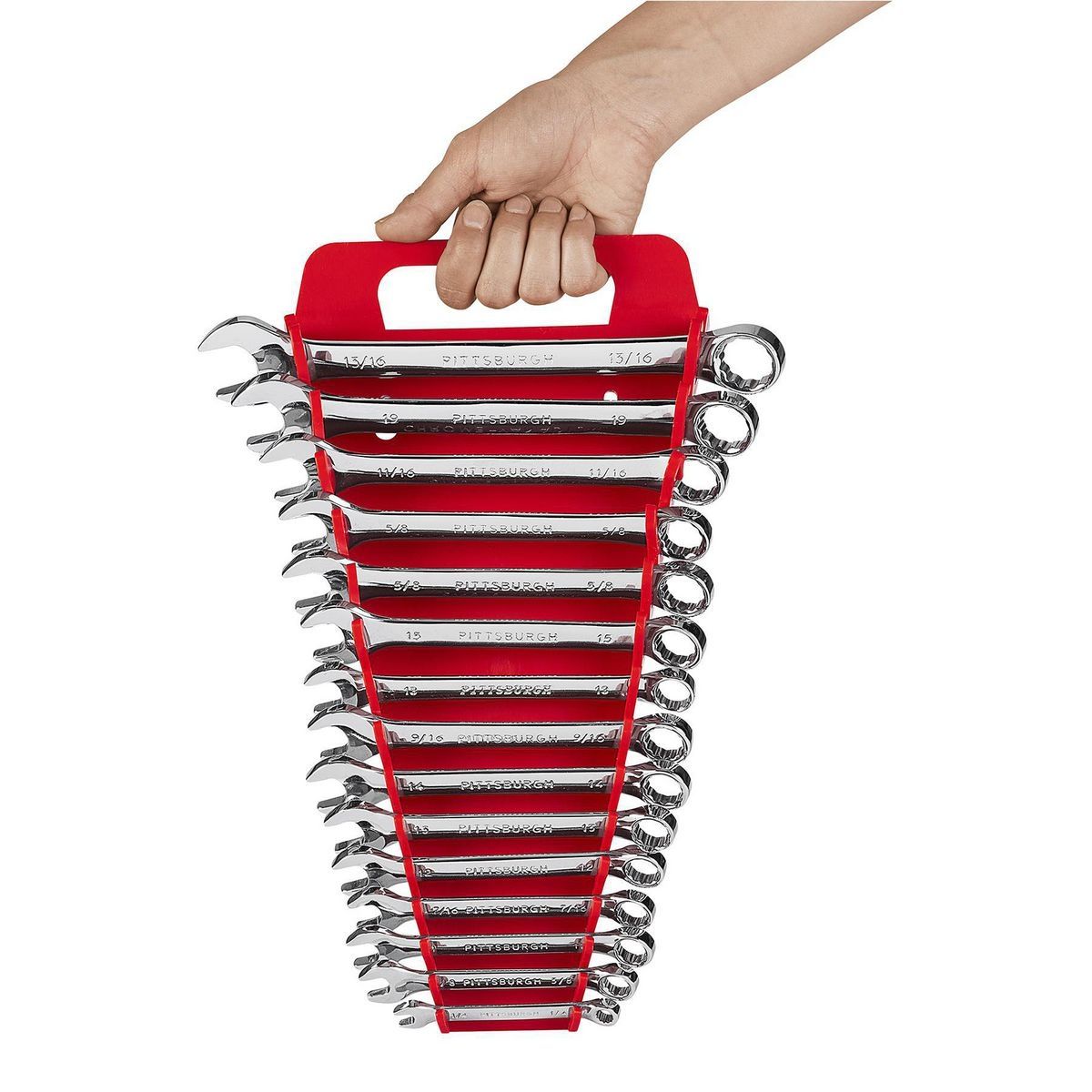 15-Slot Wrench Organizer, 2-Piece E5285