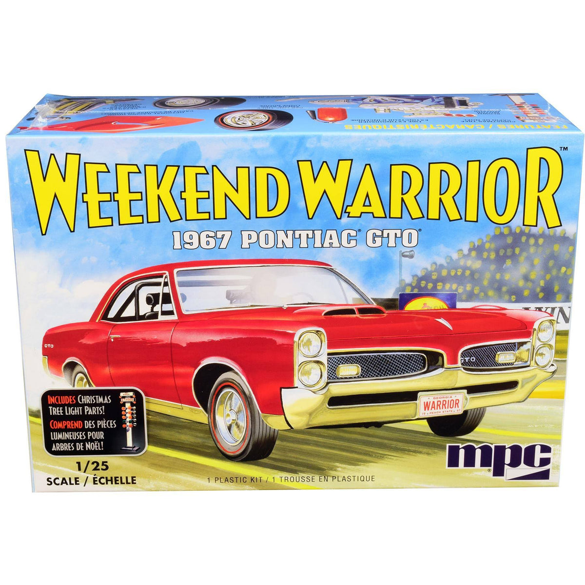 1/25 Scale 1967 Pontiac GTO Model Kit Q77894